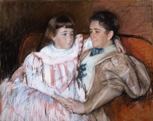 Louisine Havemeyer y su Hija Electra de Mary Cassatt