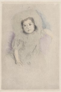 Margot con sombrero (Nº 1) de Mary Cassatt