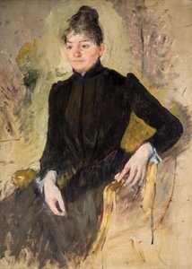 Retrato de una mujer, 1881-83 de Mary Cassatt