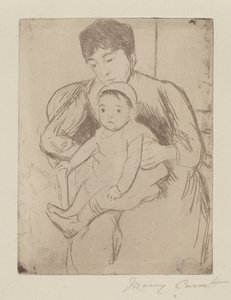 Preparando la cuenta para una salida, c. 1889 de Mary Cassatt