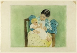 El niño descalzo de Mary Cassatt