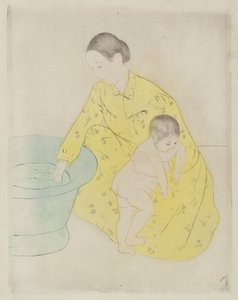 El baño, 1890-1891