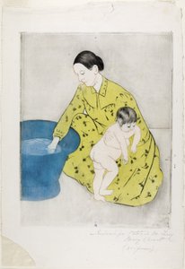 El baño, 1890-91