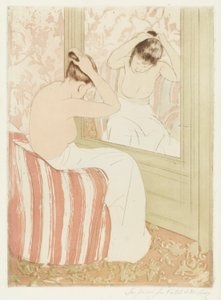 el peinado de Mary Cassatt