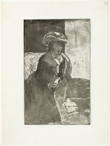 La esquina del sofá, No. 3 de Mary Cassatt