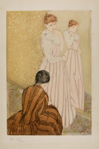 El ajuste de Mary Cassatt