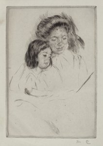 El libro de imágenes No. 1, c. 1901 de Mary Cassatt