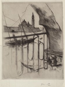Vista de Venecia de Mary Cassatt
