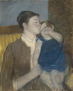 Joven madre de Mary Cassatt