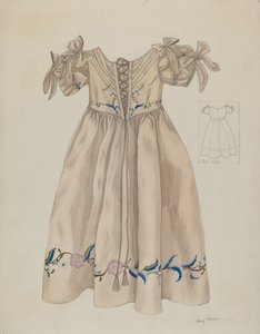 Vestido infantil, c. 1936 de Mary E Humes