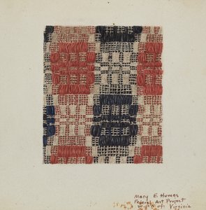 Cubrecama, c. 1938 de Mary E Humes