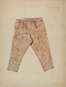 Pantalones de caza, c. 1936 de Mary E Humes
