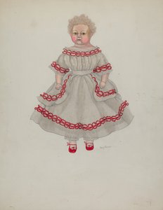 Muñeca de cera, c. 1936 de Mary E Humes