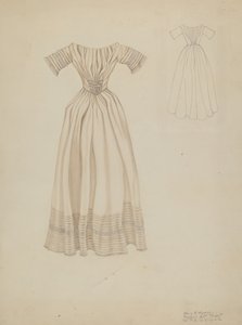 Vestido de novia, c. 1937 de Mary E Humes