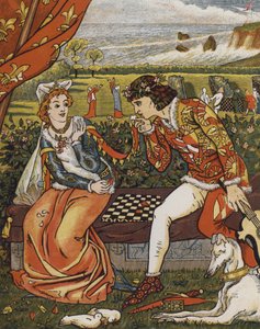 Dorigen y Aurelius, El Cuento del Franklin de Chaucer de Mary Eliza Haweis