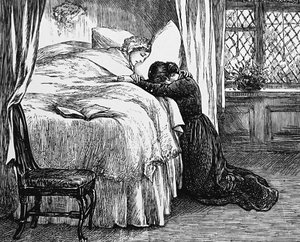 Una hija y una madre enferma de Mary Ellen Edwards