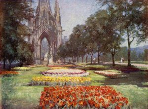 Jardines escoceses: Jardines de Princes Street, Edimburgo