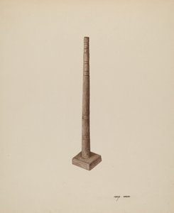 Candelabro, c. 1940 de Mary Hansen