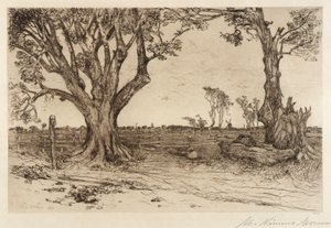 Old Lindens--Cerca de Easthampton de Mary Nimmo Moran