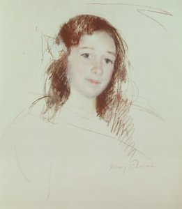 Cabeza de Adele de Mary Cassatt