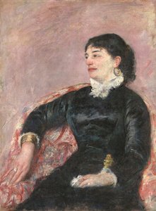 Retrato de una dama italiana de Mary Cassatt