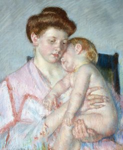 Bebé dormido, c.1910 de Mary Stevenson Cassatt