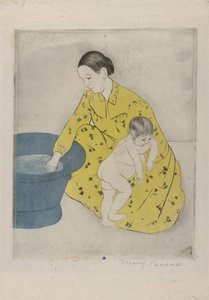 El baño, 1890-91