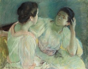 La conversación, c.1896