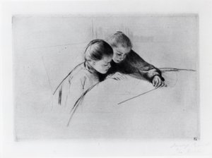 El Mapa, o La Lección de Mary Stevenson Cassatt