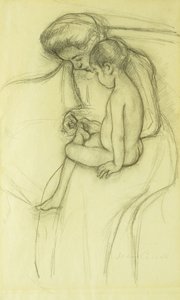 La pedicura de Mary Cassatt