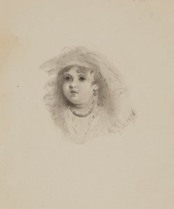 Sin título (Cabeza de niño) de Mary Vaux Walcott