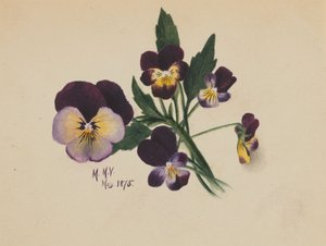 Sin título, Pensamientos, 1875