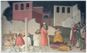 Milagro del Papa San Silvestre, Capilla de San Silvestro, c.1337 (fresco)