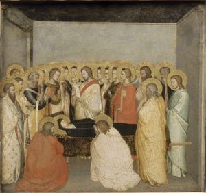 La muerte de la Virgen de Maso di Banco