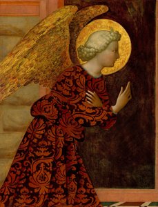 El Arcángel Gabriel, c. 1430 de Masolino da Panicale