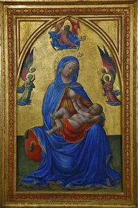 Virgen y Niño, ca 1435 de Tommaso Masolino da Panicale