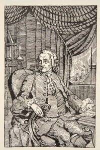 Franklin, copia de Boris Mestchersky (d.1957) ilustración de 