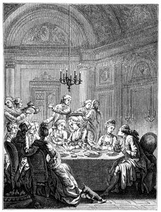 La cena, 1885