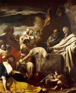 Sacrificio de Moisés de Massimo Stanzione