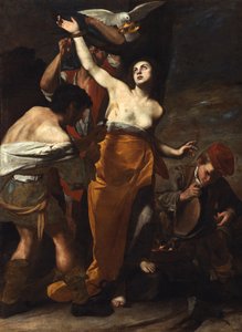 El martirio de Santa Águeda, ca 1619 de Massimo Stanzione