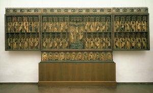 Altar mayor de San Pedro en Hamburgo, el Altar de Grabow, 1383 de Master Bertram of Minden