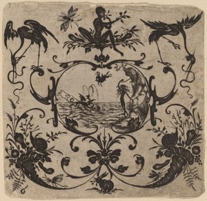 Ornamento con Grotesco