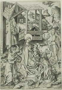La adoración de los magos de Master E.S.
