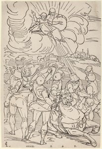 La conversión de San Pablo de Master G.G.N. after Luca Cambiaso