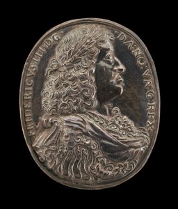 Federico III, 1609-1670, Rey de Dinamarca y Noruega 1648 [anverso], c. 1648 de Master H.L.T.
