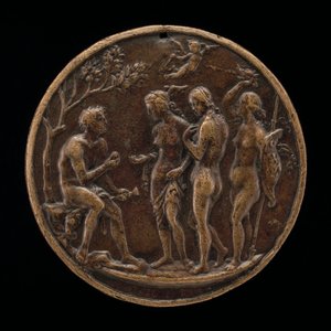 El Juicio de Paris, segunda mitad del siglo XV de Master IO.FF.