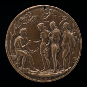 El juicio de Paris, segunda mitad del siglo XV de Master IO.FF.