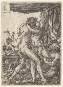 Hércules luchando contra los centauros, 1577 de Master PM