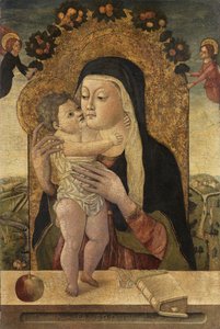 Virgen y Niño, c.1470-1500 de Master P. Petrus