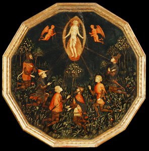 El triunfo de Venus, venerada por seis amantes legendarios, primera mitad del siglo XV ... de Master Taking of Tarento